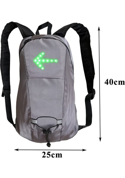 LED Bisiklet Yön Işareti 15L USB Şarj Edilebilir Su Geçirmez Paket (Yurt Dışından) indirimleri