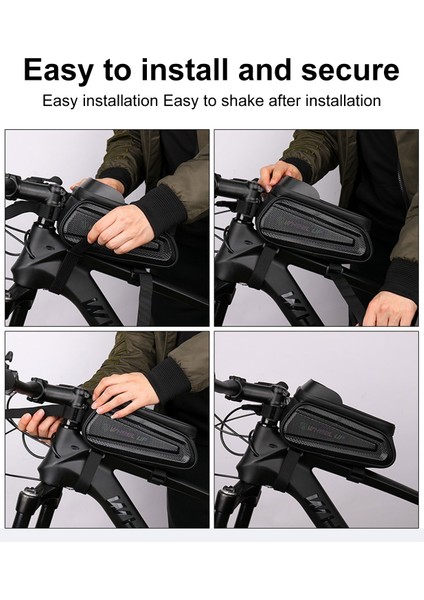 Bisiklet Ön Çerçeve Su Geçirmez Dokunmatik Ekranlı Çantaları (Yurt Dışından) indirimleri
