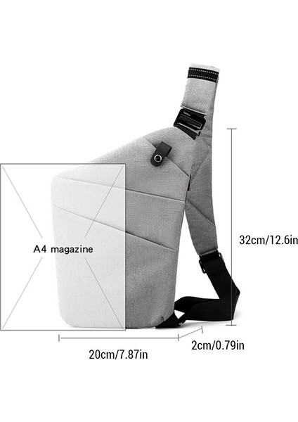 Erkek ve Kadın Hafif Çok Fonksiyonlu Göğüs Çantası (Yurt Dışından) fiyatları
