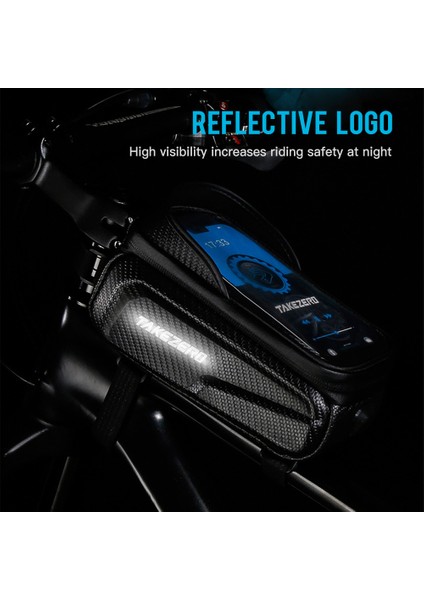 Su Geçirmez Bisiklet Telefon Takma Çantası Dokunmatik Tutucu ile (Yurt Dışından) indirimleri