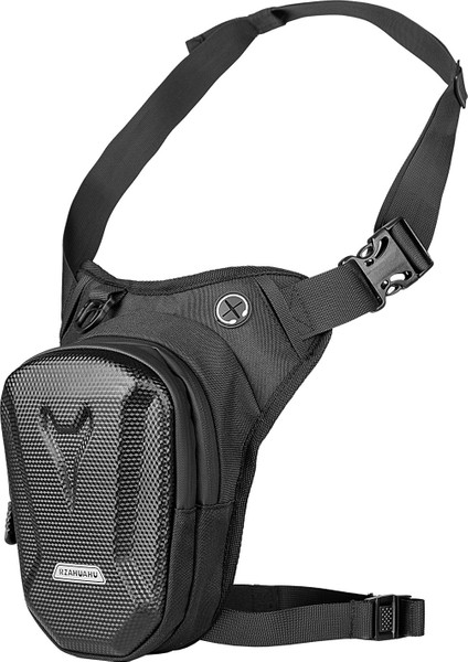 Eva Sert Kabuklu Motor Bisikleti Bacak Yan Çantası Su Geçirmez Çevreye Uygun (Yurt Dışından)