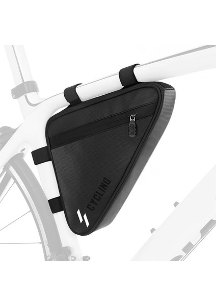 Bisiklet Üçgen Su Geçirmez Bisiklet Çerçeve Boru Çantası (Yurt Dışından)