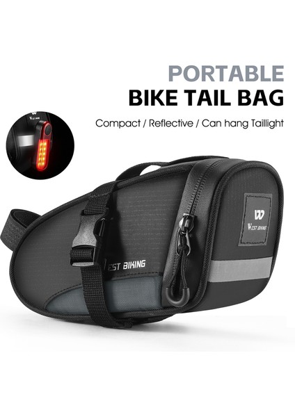 Bisiklet Saddle Tüp Çantası Su Geçirmez Büyük Kapasiteli (Yurt Dışından) indirimleri