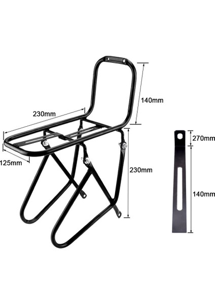 Bisiklet Ön Rengi - 15 Kg'a Kadar Yük Taşıma Kapasiteli Çelik Taşıyıcılar (Yurt Dışından) indirimleri