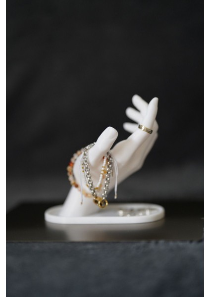 El Takı Tutucu Yüzük, Kolye, Bilezik ve Takılar Için Şık Organizer