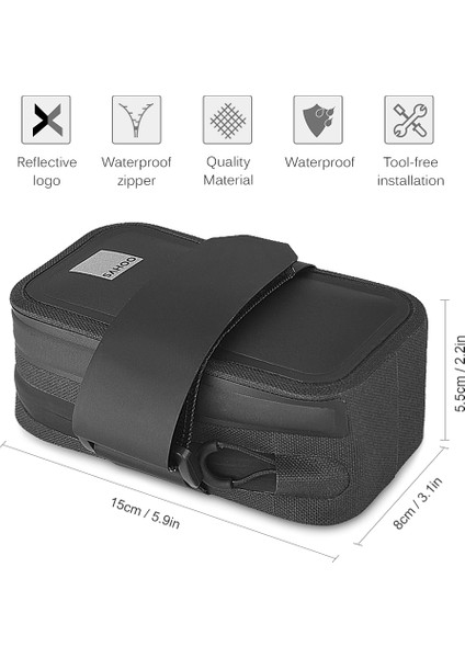 Bisiklet Sırt Çantası Yansıtıcı Büyük Kapasiteli (Yurt Dışından) modelleri