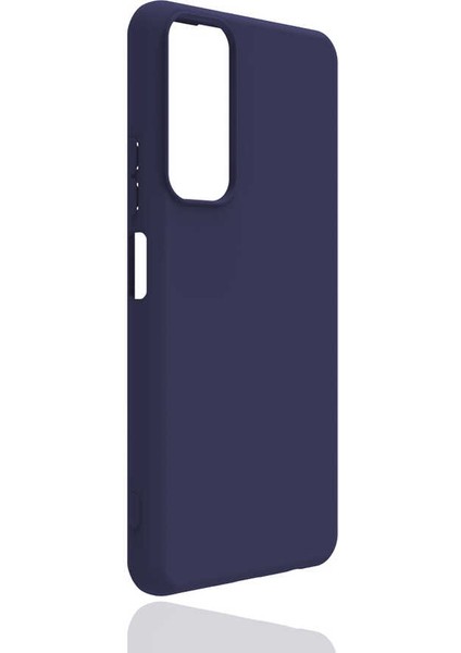 Huawei P Smart 2021 Kılıf Rntc Biye Silikon-Lacivert