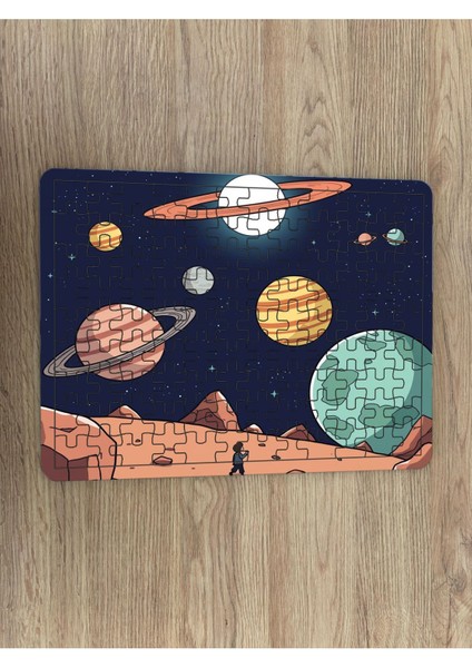 Çocuk Puzzle Ahşap 108 Parça Mobilya