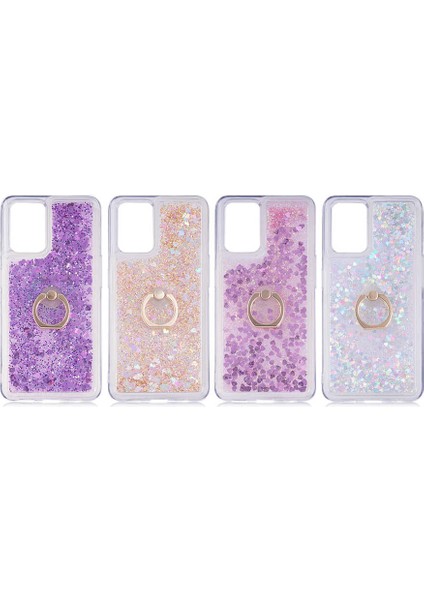 Oppo A54 4g Kılıf Pembe Liss Sulu Simli Silikon Kapak Orijinal Esnek Ince Geliştirilmiş Dayanıklı Darbe Karşıtı Koruyucu Yeni Nesil Tasarım (Oppo A54 4g, Pembe) fiyatları