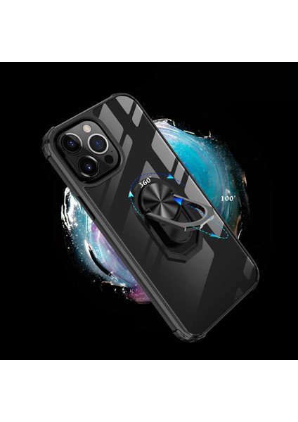 Apple iPhone 13 Pro Kılıf Rntc Mola Kapak-Kırmızı