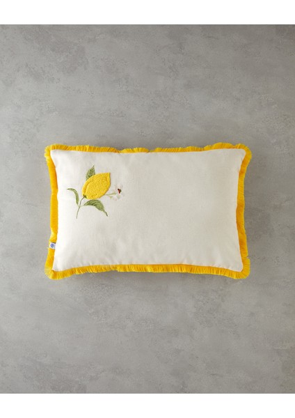 Lemon Dekoratif Kırlent 33 x 50 cm Natural