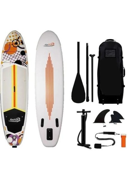 Sp305-15s-2 Fırstop Specıal Edıtıon Paddle Board 305x79x15 Cm Pompa Kürek Ve Çanta Dahil Set