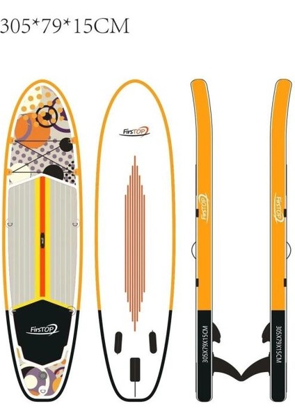 Sp305-15s-2 Fırstop Specıal Edıtıon Paddle Board 305x79x15 Cm Pompa Kürek Ve Çanta Dahil Set