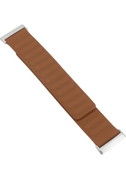 Fitbit Versa 4/3 / Sense 2 Kahverengi Için Silikon Manyetik Kayış (Yurt Dışından) fırsatları