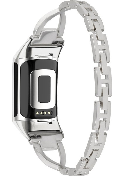 Fit Charge 3/4 Gümüş Için Metal Saat Bandı (Yurt Dışından) modelleri