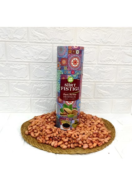 Siirt Fıstığı Anaçatlak (Silindir Kutu) 1 kg
