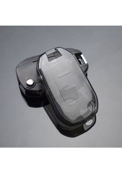 Citroen C Elysee Şeffaf-Füme Sustalı Anahtar Kılıfı fiyatları