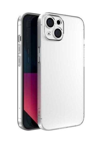 Apple iPhone 14 Plus Kılıf Şeffaf Sert Pc Rntc Vayt Kapak-Renksiz