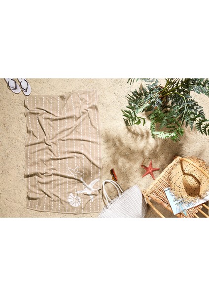Sun Beige Sand Plaj Havlusu 90X150 cm modelleri
