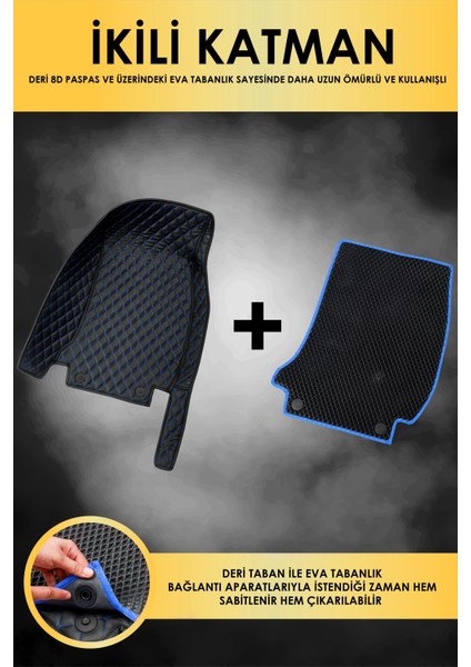 Ford B-Max (2012-2016) Uyumlu Deri 8d Havuzlu Tam Set Oto Paspas .4 fırsatları