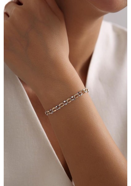 14 Ayar Altın Tasarım Bileklik - Bahar Koleksiyonu modelleri