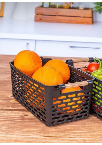 2 Li Siyah Çok Amaçlı Düzenleyici Mutfak, Banyo, Dolap Içi ve Ofis Kullanımı Için Pratik Organizer fırsatları