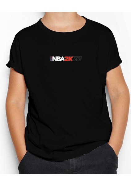 Nba 2K22 Siyah Çocuk Tişört