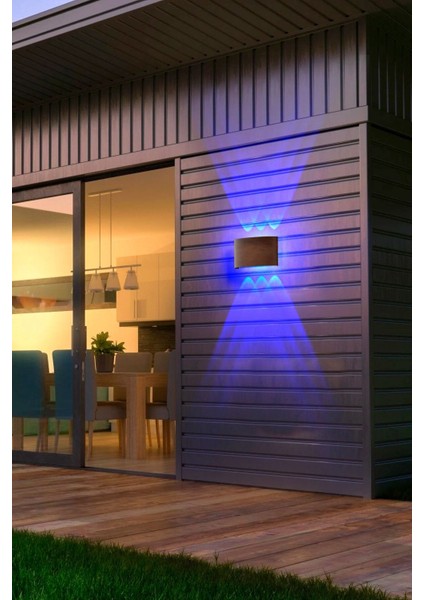 Mavi LED Dekoratif Işık, İç-Dış Mekan, Modern, Süzmeli, Estetik, Plastik, G9 Duy, Metalik Renk indirimleri