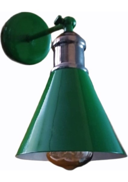 Yeşil retro metal aplik, şık ve zarif dekoratif aydınlatma parçası fiyatları