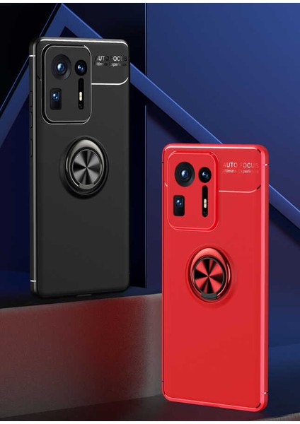 Xiaomi Mi Mix 4 Kılıf Rntc Ravel Silikon Kapak-Mavi