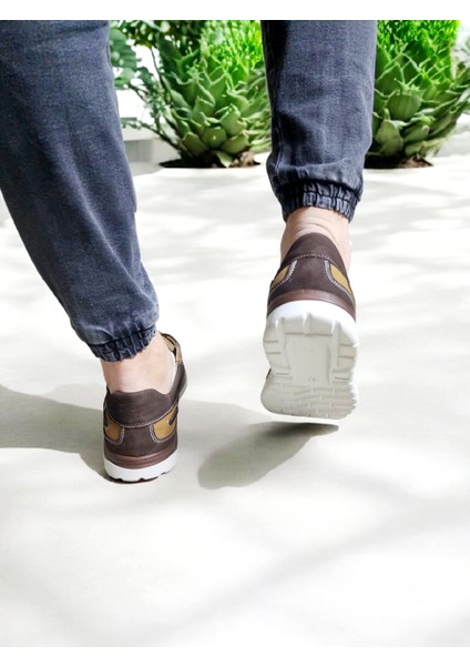 Erkek Günlük Nubuk Deri Bağcıklı Ortopedik Ayakkabı modelleri