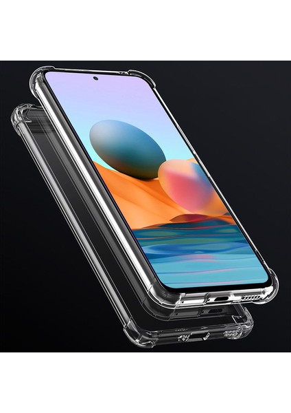 Xiaomi Redmi Note 10 Pro Kılıf Rntc Nitro Anti Shock Silikon-Renksiz