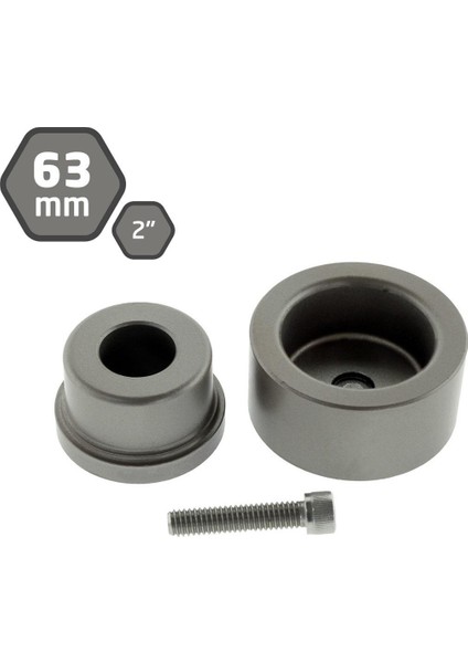 Pprc Plastik Boru Kaynak Makinası Pafta Lokma 63 mm (2")