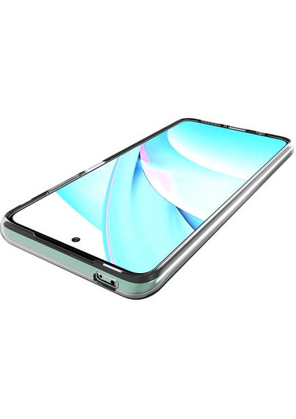 Xiaomi Redmi Note 9 Pro 5g Kılıf Rntc Süper Silikon Kapak-Renksiz