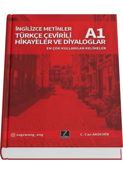 Türkçe Çevirili Ingilizce Metinler - Ingilizce Öğreten Beceri Kitabı A1 - 256 Sayfalık Okuma Kitabı