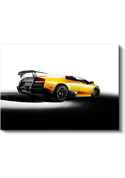 Lamborghini Murcielago Sv - Arka Görünüm Spor Otomobil Kanvas Tablo fiyatları
