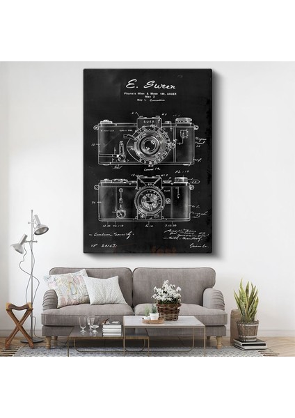 Leica Fotoğraf Makinesi - Profesyonel Görüntüleme Ekipmanı Kanvas Tablo
