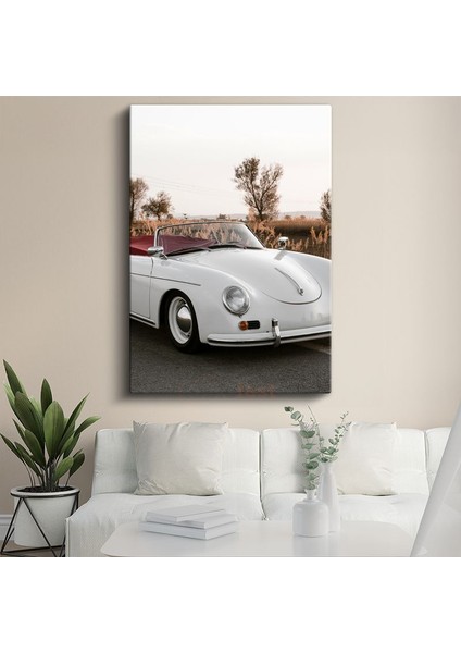 Porsche 356 Speedster - Klasik Cabrio Zarafeti Kanvas Tablo
