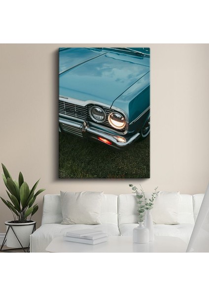 Chevrolet Impala - Amerikan Klasiği Kanvas Tablo