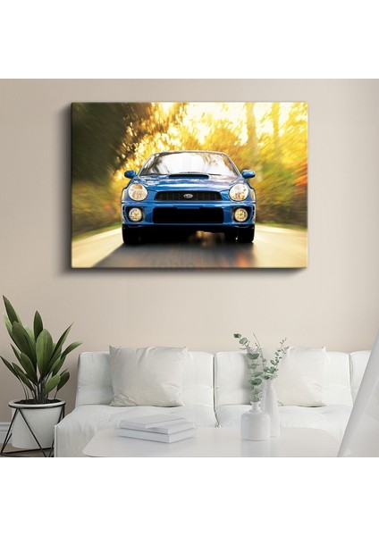 Subaru Impreza Wrx Stı - Ralli Efsanesi Kanvas Tablo