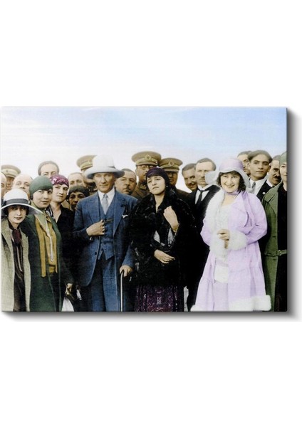 Atatürk ve Modern Türkiye - Sosyal Yaşamda Kanvas Tablo fiyatları