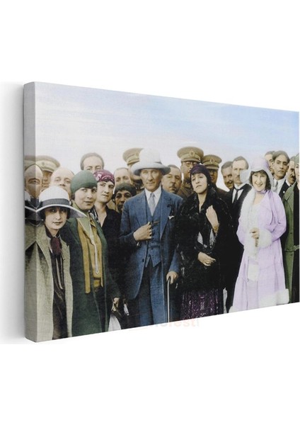 Atatürk ve Modern Türkiye - Sosyal Yaşamda Kanvas Tablo modelleri