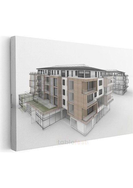 Mimar - Proje Tasarım ve Planlama Kanvas Tablo