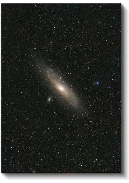 Andromeda - Yıldızlar Arasında Parlayan Galaksi Kanvas Tablo fiyatları