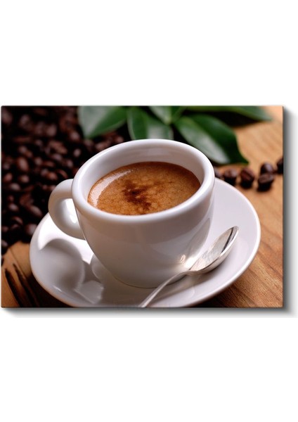 Italyan Espresso - Kahve Keyfi Kanvas Tablo
