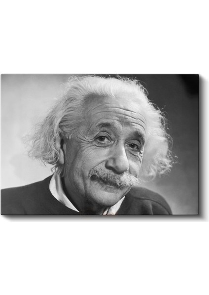Albert Einstein - Bilim Dünyasının Gülen Yüzü Kanvas Tablo