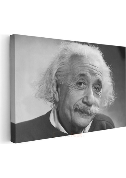 Albert Einstein - Bilim Dünyasının Gülen Yüzü Kanvas Tablo