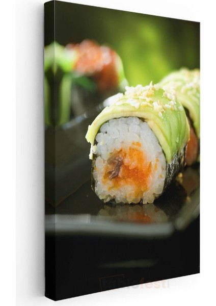 Avokado Sushi - Lezzetli Japon Mutfağı Kanvas Tablo