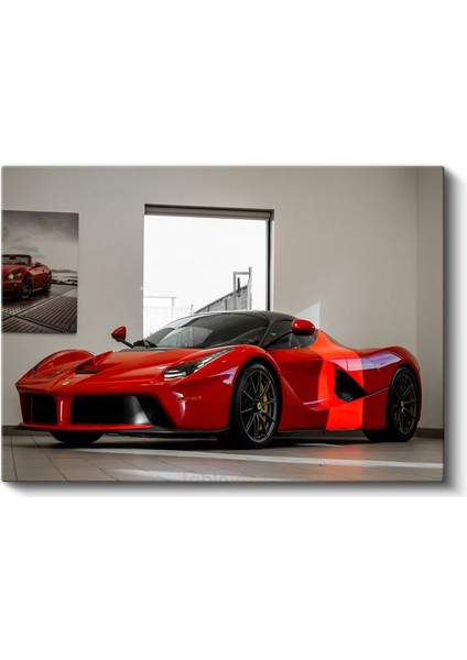 Ferrari Laferrari - Italyan Süper Otomobil Kanvas Tablo fiyatları