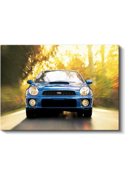 Subaru Impreza Wrx Stı - Ralli Efsanesi Kanvas Tablo fiyatları